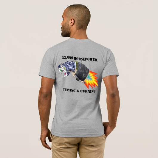 Navy GSM LM2500 met 33k HP/T&B wo/USN T-shirt (Achterkant volledig)