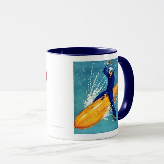 Navy Guy op Torpedo Mok (Voorkant rechts)