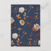 Navy Herfst Details Informatiekaartje (Achterkant)