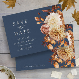 Navy Herfst Save The Date