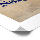 Navy - Hier is hij Sir (US02306) Poster (Hoek)