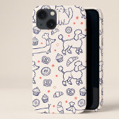 Navy Hondenkattenbakkerij Case-Mate iPhone Case