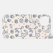 Navy Hondenkattenbakkerij Case-Mate iPhone Case (Achterkant (horizontaal))