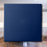 Navy Indigo Solid Color | Klassiek | Elegant Tegeltje<br><div class="desc">Navy Indigo Solid Color | Klassiek | Elegant | Trendy | Stijlvol | Cadeau</div>
