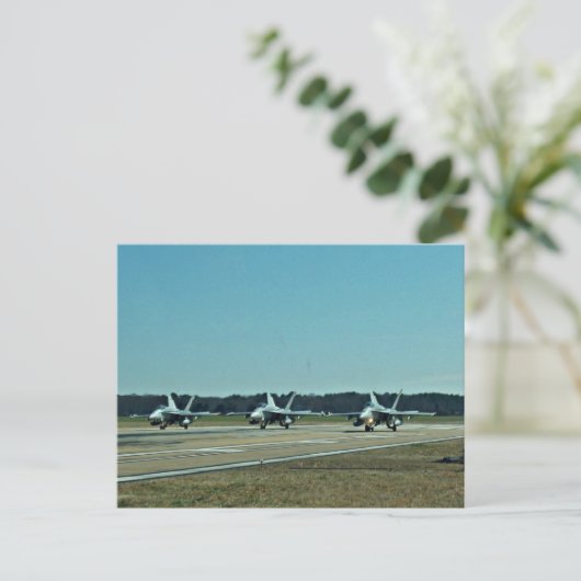 Navy Jets Briefkaart (Staand voorkant)