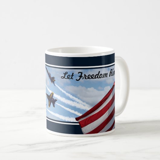 Navy Jets F/A-18 E/F Super Hornets Angels  Koffiemok (Voorkant rechts)