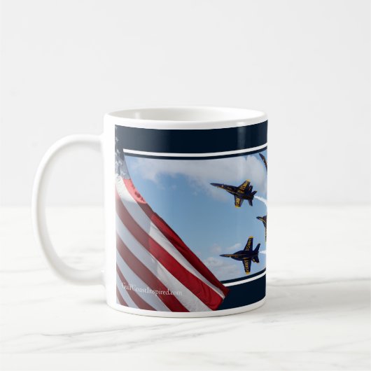 Navy Jets F/A-18 E/F Super Hornets Angels  Koffiemok (Links)