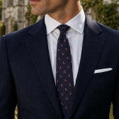 Navy Kers Stropdas