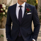 Navy Kers Stropdas