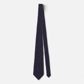 Navy Kers Stropdas (Voorkant)