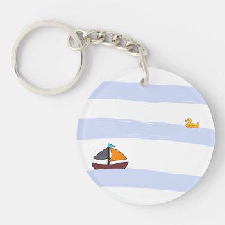 NAVY KEY RING HOLDER / ROND MARITIME ROND-SLEUTEL SLEUTELHANGER