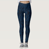 Navy lace leggings (Voorkant)
