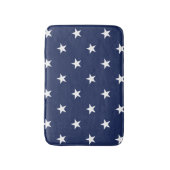 Navy Large Stars Bath Mat (Voorkant Verticaal)