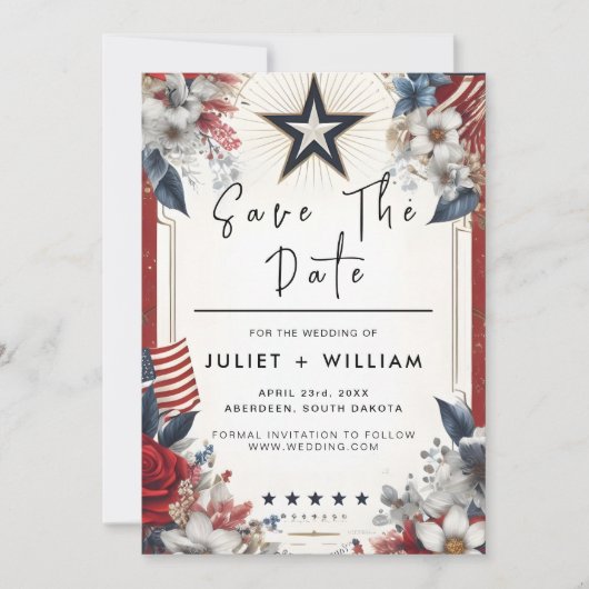 Navy Leger Oorlog Marine Tactische Militaire Bruil Save The Date (Voorkant)