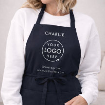 Navy Logo | Modern minimalistisch blauw voor bedri