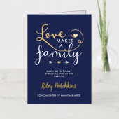 Navy Love maakt een aankondiging van familieadopti (Voorkant)