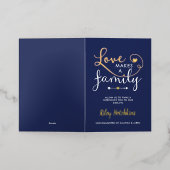 Navy Love maakt een aankondiging van familieadopti (Buiten Laag)