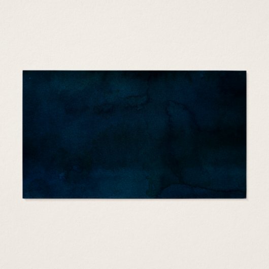 Navy Luster Blue Shower Gift Registry Insert Kaart (Achterkant)