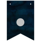 Navy Luster Donkerblauwe bruid om Vrijgezellenfees Vlaggetjes (Eerste vlag)