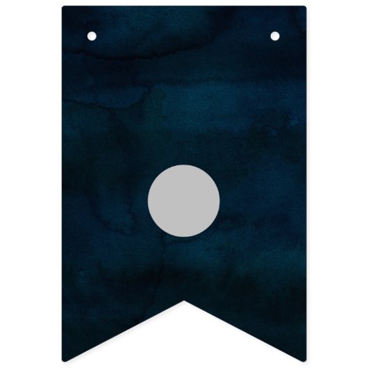 Navy Luster Donkerblauwe bruid om Vrijgezellenfees Vlaggetjes (Eerste vlag)