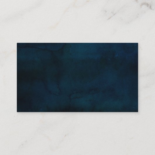 Navy Luster Zilver Blauw Gereserveerde Zitting Bru Plaatskaartje (Achterkant)