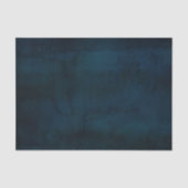 Navy Lustre Donkerblauwe Waterverf Textuur Bruilof Tissuepapier (Voorkant)