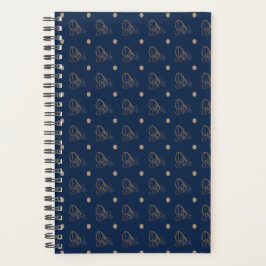 Navy Machiato Planner