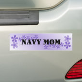 Navy mama Lila Bumpersticker (Op auto)