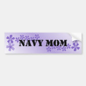 Navy mama Lila Bumpersticker (Voorkant)