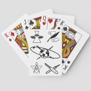 Navy MC-spelkaarten met oudere ratings Pokerkaarten