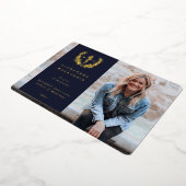 Navy MD Asclepius Afstuderen Foto aankondiging (Gedraaid)