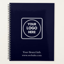 Navy Minimalistisch | Maatwerk Planner met Bedrijf