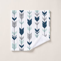 Navy, Mint en Grey Fletching Arrow