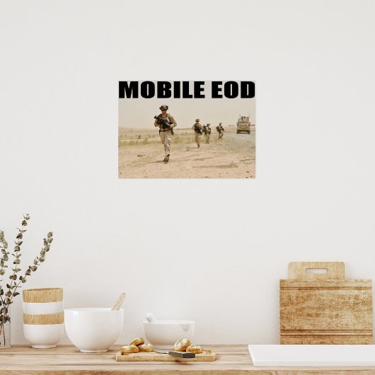 Navy Mobile EOD Poster (Keuken)