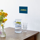 NAVY Modern Bold | EDITABEL Folie Afdrukken (Laag (Keuken))