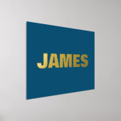 NAVY Modern Bold | EDITABEL Folie Afdrukken (Laagn)