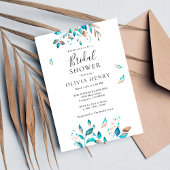 Navy Modern Rustiek Vrijgezellenfeest Kaart