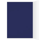 Navy Modern Swirl Wedding Table Nummerkaarten (Binnen (Links))