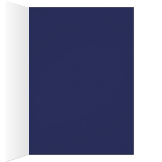 Navy Modern Swirl Wedding Table Nummerkaarten (Binnen (Rechts))