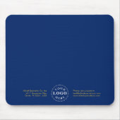 Navy Mouse Pad – Promote Your Business in Style Muismat (Voorkant)