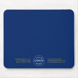 Navy Mouse Pad – Promote Your Business in Style Muismat