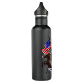 Navy Mustang Waterfles (Links)