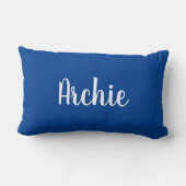 Navy Name Pillow Kussen (Achterkant)