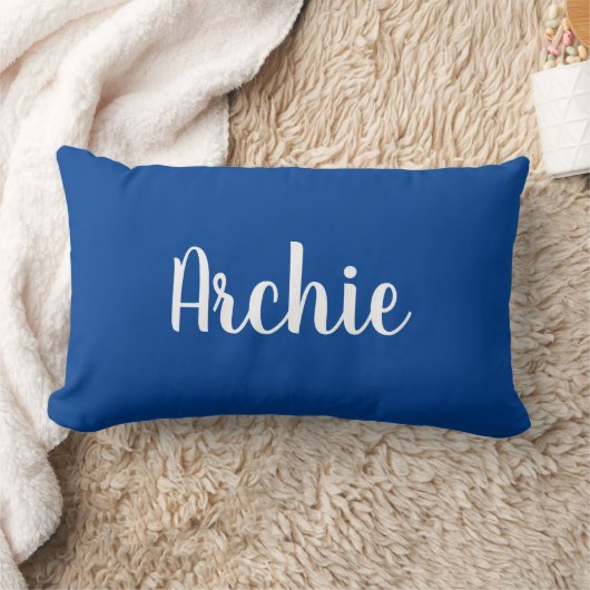 Navy Name Pillow Kussen (Deken)