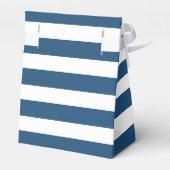 Navy Nautical Crab Baby shower Bedankdoosjes (Achterkant)