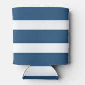 Navy Nautical Crab gepersonaliseerd Blikjeskoeler (Achterkant)