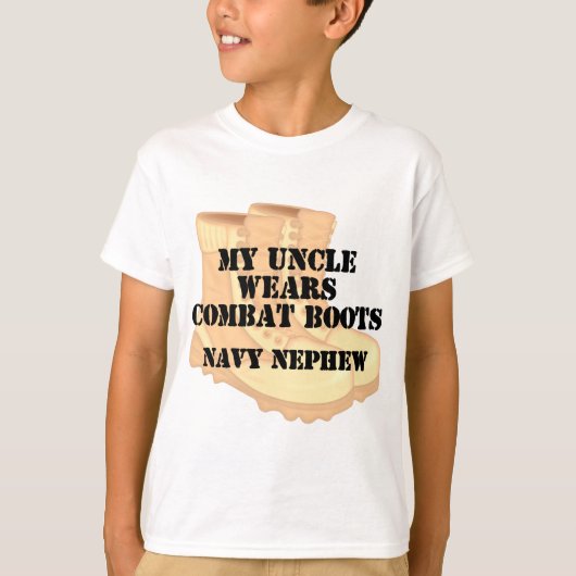 Navy Nephew DCB oom T-shirt (Voorkant)