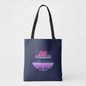 Navy New Wave Retro LA 80s Tas (Voorkant)