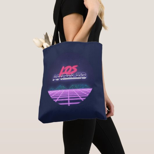 Navy New Wave Retro LA 80s Tas (Dichtbij)