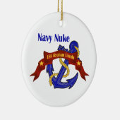 Navy Nuke USS Abraham Lincoln Keramisch Ornament (Rechts)